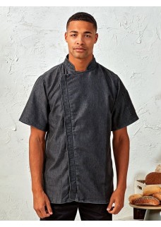 CHEFS ZIP-CLOSE SHORT SLEEVE JACKET PR906