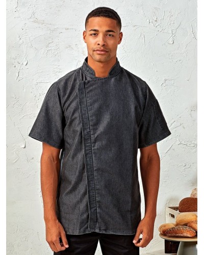 CHEFS ZIP-CLOSE SHORT SLEEVE JACKET PR906