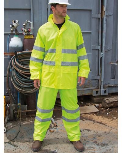 HIGH VIZ WATERPROOF SUIT RER216X