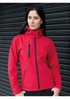 WOMENS TX PERFORMANCE HOODED SOFTSHELL JACKET RER230F