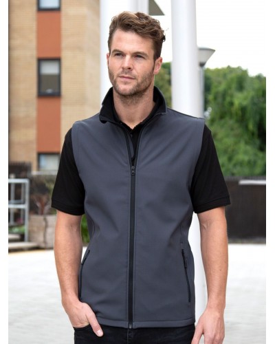 SOFTSHELL BODYWARMER STAMPABILE RER232M