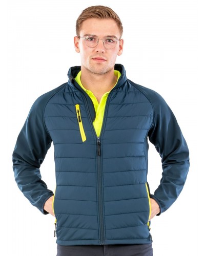 BLACK COMPASS PADDED SOFTSHELL RER237X