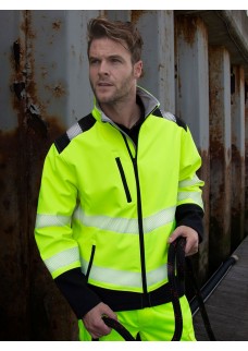 PRINTABLE RIPSTOP SAFETY SOFTSHELL RER476X