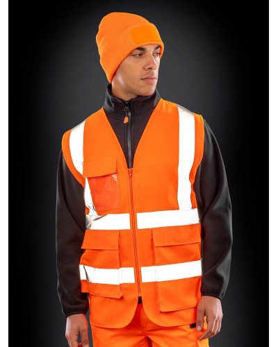 HEAVY DUTY POLYCOTTON SECURITY VEST RER477X