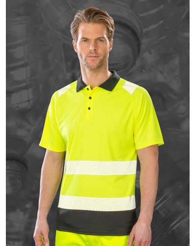 RECYCLED SAFETY POLO SHIRT RER501X