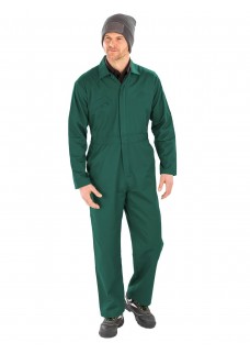 RECYCLED ACTION OVERALL WITH ZIP FRONT RER510X