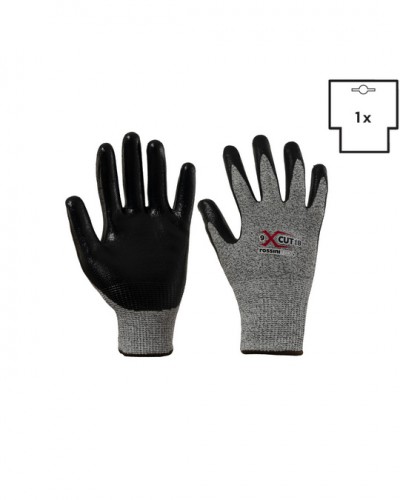 GUANTO TAGLIO B (HPPE-VETRO) / NITRILE LISCIO X-GLOVE XGLOVE X GLOVE GUANTI GGC028
