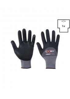 GUANTO NYLON-SPANDEX / NITRILE MICRO-SCHIUMA 3/4 TRASPIRANTE PUNTINATO X-GLOVE XGLOVE X GLOVE GUANTI GGC045