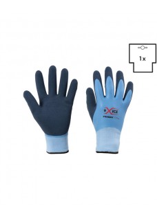GUANTO POLIESTERE + ACRILICO / LATTICE NATURALE DOPPIA SPALMATURA X-GLOVE XGLOVE X GLOVE GUANTI GGC095