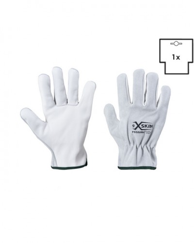 GUANTO PELLE DI BOVINO PALMO FIORE / DORSO CROSTA X-GLOVE XGLOVE X GLOVE GUANTI GGC209