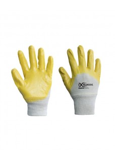 GUANTO COTONE INTERLOCK / NBR LISCIO AREATO, POLSO MAGLIA X-GLOVE XGLOVE X GLOVE GUANTI GGU033