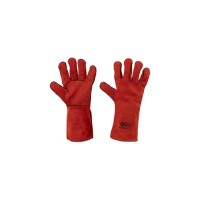 GUANTO ANTICALORE SALDATORE, PELLE CROSTA, TUTTO FODERATO, CUCITURE KEVLAR ?  X-GLOVE XGLOVE X GLOVE GUANTI GU111