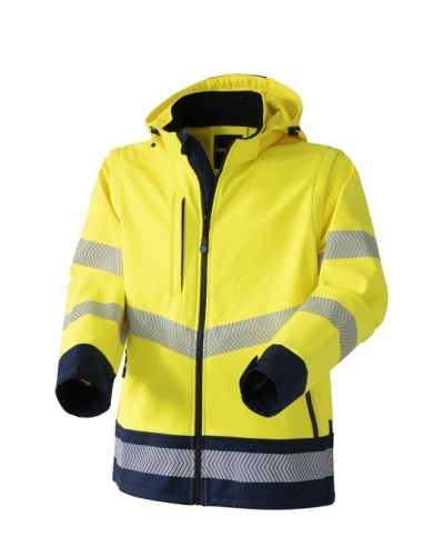 GIUBBOTTO SOFTSHELL HOOK HI-VIS HH263