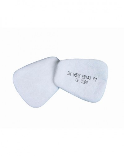 FILTRI 3M 5925 PER POLVERI FFP2 SERIE 5000 R651