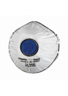 RESPIRATORE SHELTECH PER POLVERI FUMI NEBBIE E ODORI FASTIDIOSI FFP2 NR D CON VALVOLA R665