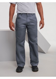 ADULTS POLYCOTTON TWILL TROUSERS JE001M