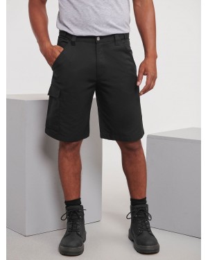 ADULTS POLYCOTTON TWILL SHORTS JE002M