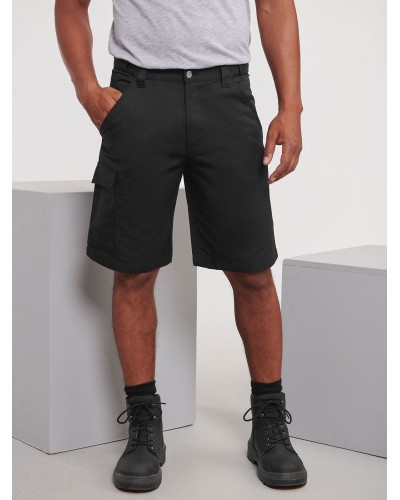 ADULTS POLYCOTTON TWILL SHORTS JE002M