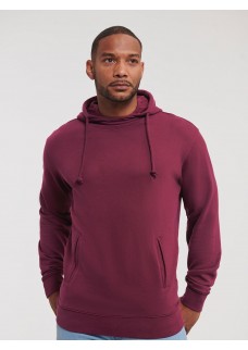 PURE ORGANIC HIGH COLLAR HOODED SWEAT JE209M