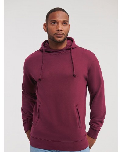 PURE ORGANIC HIGH COLLAR HOODED SWEAT JE209M