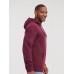 PURE ORGANIC HIGH COLLAR HOODED SWEAT JE209M