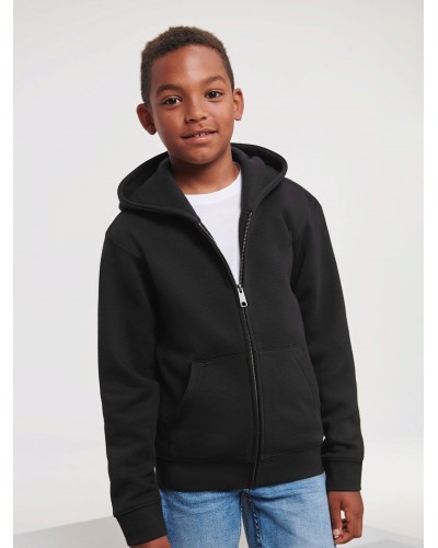 KIDS AUTHENTIC HOODED SWEAT WITH ZIP JE266B