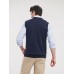 ADULTS V-NECK SLEEVELESS KNITTED PULLOVER JE716M