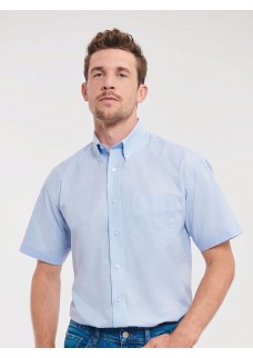 MENS SHORT SLEEVE EASY CARE OXFORD SHIRT JE933M