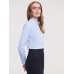 LADIES LONG SLEEVE TAILORED HERRINGBONE SHIRT JE962F