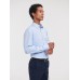 MENS LONG SLEEVE TAILORED HERRINGBONE SHIRT JE962M