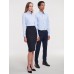 MENS LONG SLEEVE TAILORED HERRINGBONE SHIRT JE962M