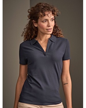 WOMEN LUXURY STRETCH V POLO TJ1409