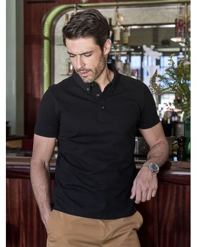 FASHION LUXURY STRETCH POLO TJ1410