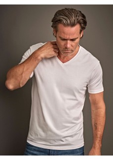 MENS STRETCH V-NECK TEE TJ401
