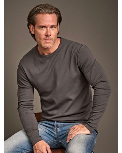 LONG SLEEVE INTERLOCK TEE TJ530