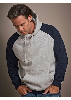 TWO-TONE HOODED SWEATSHIRT TJ5432