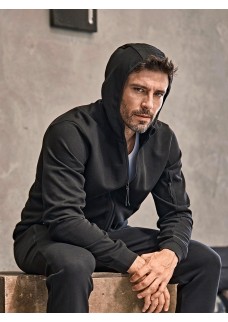 ATHLETIC HOODED FULL ZIP SWEAT TJ5706