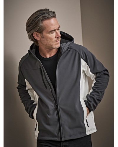 HOODED LIGHTWEIGHT PERFORMANCE SOFTSHELL TJ9514