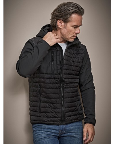 HOODED CROSSOVER JACKET TJ9628