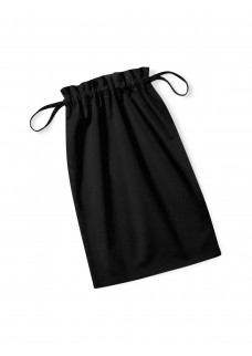 ORGANIC COTTON DRAW CORD BAG W118L