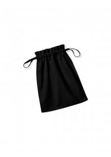 ORGANIC COTTON DRAW CORD BAG W118M