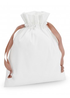 COTTON GIFT BAG WITH RIBBON DRAWSTRING W121M