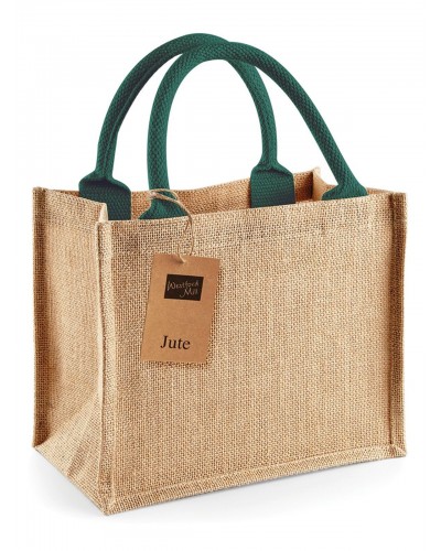 JUTE MINI GIFT BAG W412