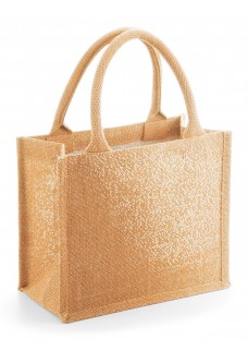SHIMMER JUTE MINI GIFT BAG W431