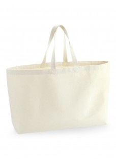 OVERSIZED CANVAS TOTE BAG W696