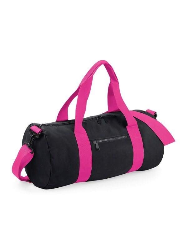 black/fuchsia