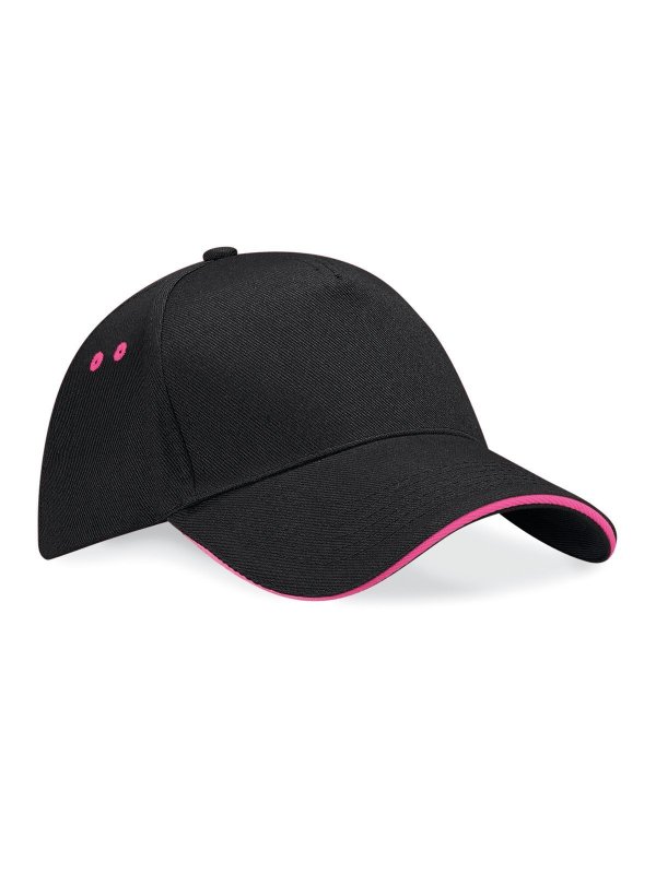 black/fuchsia