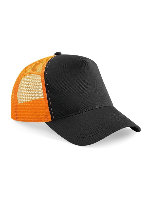 black/orange