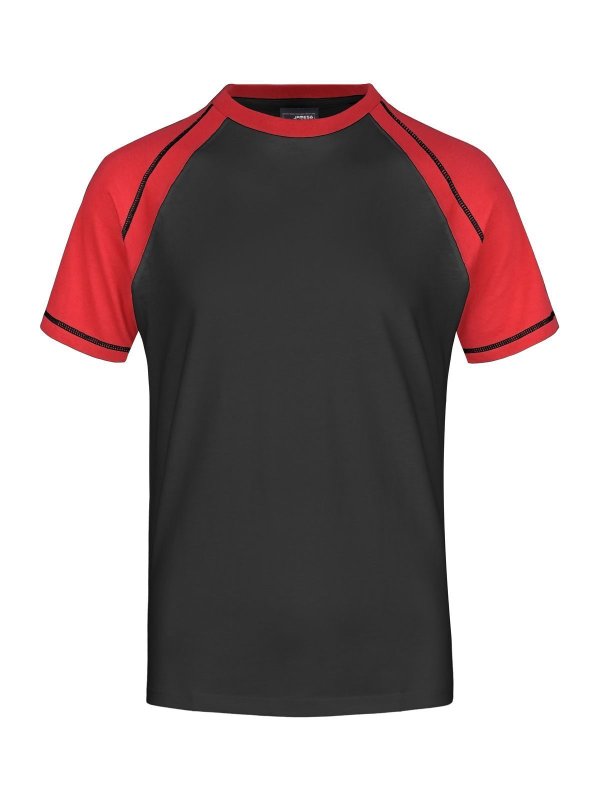 black/red