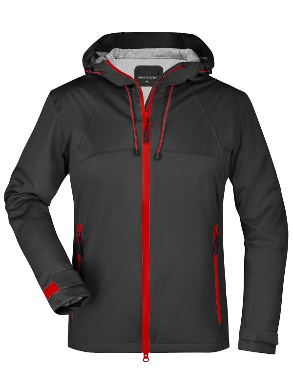 black/red